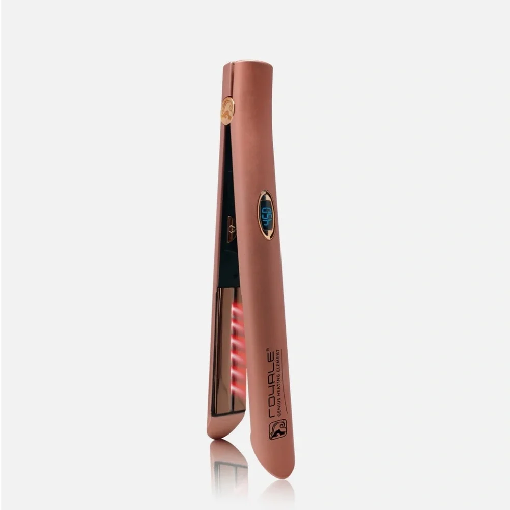 Royale Gladiator Hair Straightener in Rose Gold